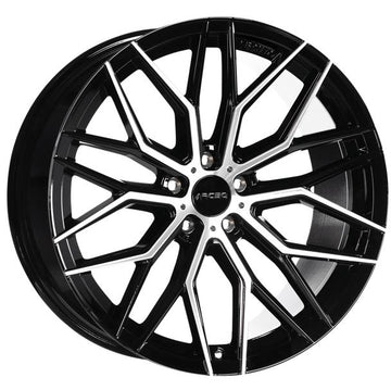 ARC-G6940-23 9.0x20" -5x112 ET30 66.6 Black Diamond VALENCIA Jant (4 Adet)